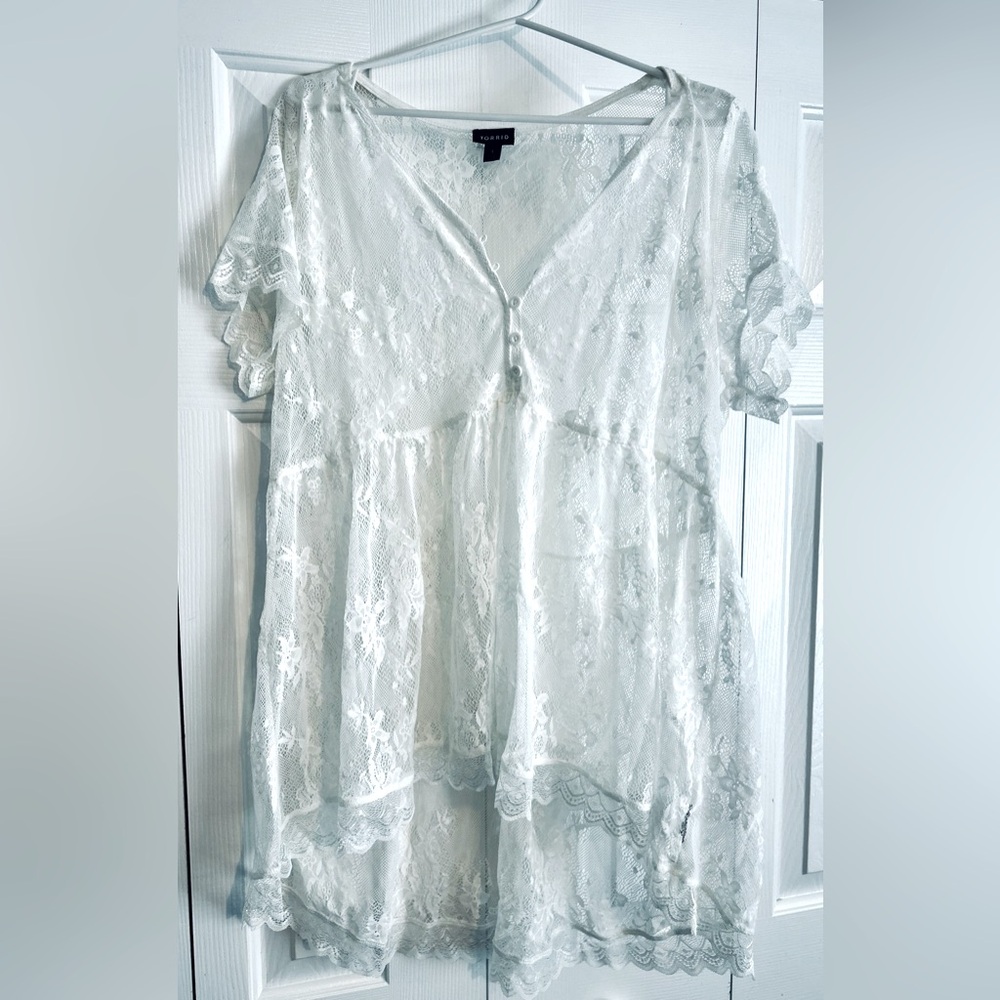 Lace babydoll top - Torrid - (size 14/16)